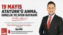 KBB Meclis Üyesi Baran Aydın’dan 19 Mayıs Mesajı