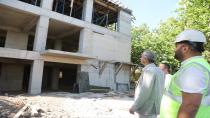 Özgürlük Mahallesi’nin yeni bilgi evi ve aile sağlığı merkezi yükseliyor